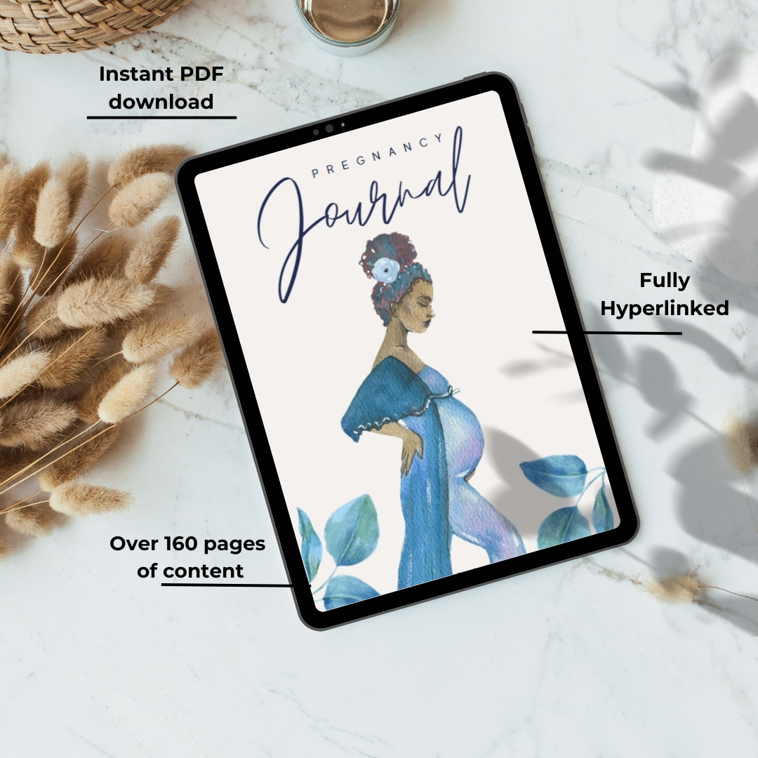 The Ultimate Digital Pregnancy Planner & Journal + BONUS