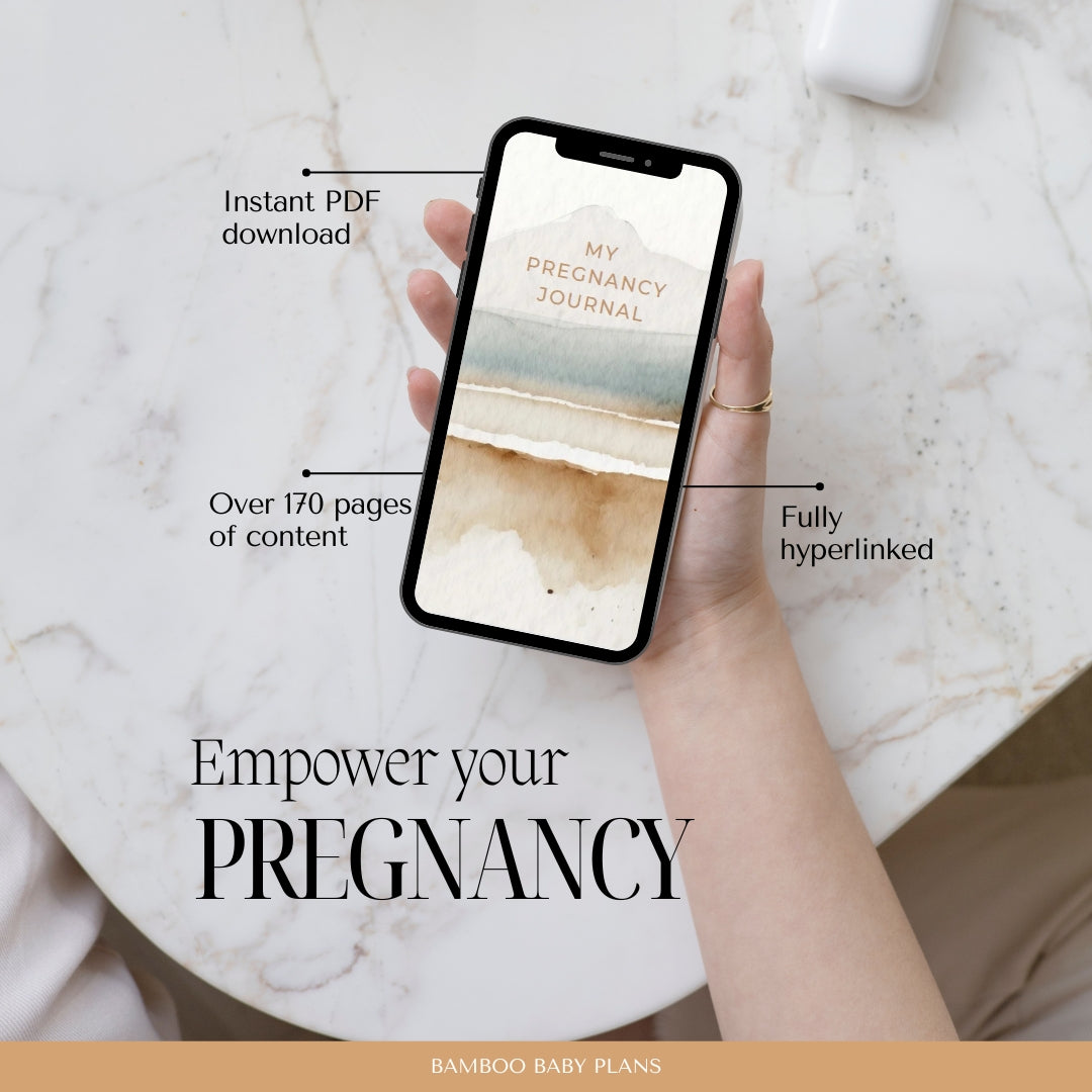 The Ultimate Digital Pregnancy Planner & Journal + BONUS