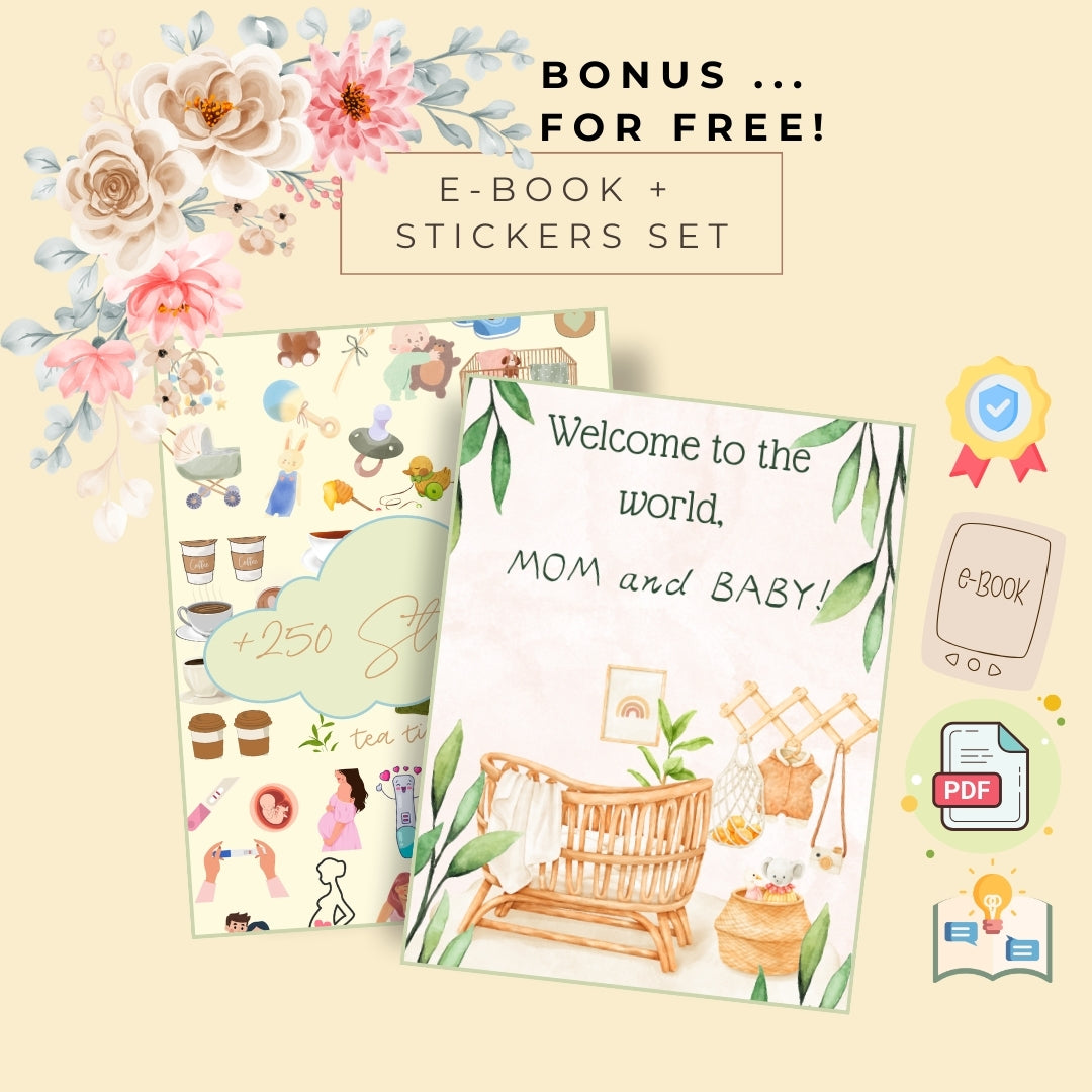 The Ultimate Digital Pregnancy Planner & Journal + BONUS